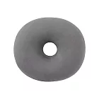 【MUJI 無印良品】甜甜圈抱枕 /墨灰