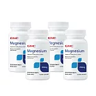 【GNC健安喜】鎂250食品錠90錠x4入組(幫助入睡/排便順暢/骨骼健康/牙齒健康)