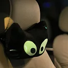 E.City_大眼貓車用頸枕 黑喵