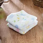 【日本本多毛巾】大阪泉州 純棉毛巾 ‧ 花綴(藍)