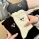 JDS.SOCKS 可爱卡通大眼睛棉襪   (三色一組)