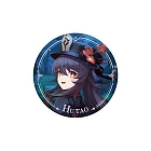 【正版授權】原神 PV系列 金屬徽章 圓形徽章/胸章/馬口鐵徽章 米哈遊/miHoYo - 胡桃