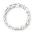 【MUJI 無印良品】包裝用紙繩/灰x白灰x白/總長度約3m