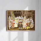【 Hello Studio 你好工作室 】狐吉博物館 Huchii Museum系列 夜巡｜插畫A4海報