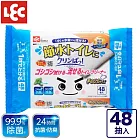 日本LEC 激落君Cleanpa廁所清潔用防菌濕紙巾24抽X2包入