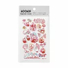 【日本HIGHTIDE】MOOMIN 彩色轉印貼紙 ‧ 紅色