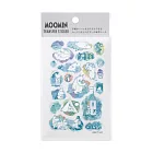 【日本HIGHTIDE】MOOMIN 彩色轉印貼紙 ‧ 藍色