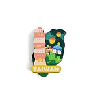 印刻磁鐵- 寶島台北城