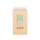 珠友 60K自填式100天計劃本 03素奶茶