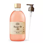 SABON 沐浴油(500ml)附壓頭-多味道可選-國際航空版 玫瑰茶語