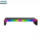 PHILIPS｜SPA6500 全方位整合喇叭×快充×藍牙×HUB×麥克風×RGB燈光的螢幕支架｜ 黑色