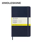 MOLESKINE 經典軟皮筆記本 -  L型/ 方格/ 藍