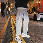 【AMIEE】韓版潮流直筒運動長褲(男裝/KDPY-K112) M 灰色