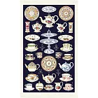 美國 Cavallini 純棉布面茶巾桌巾 _古典茶具