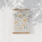 【 Hello Studio 你好工作室 】繽紛夢遊日｜插畫A4海報