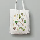 【 Hello Studio 你好工作室】森林狐狸系列｜帆布托特包