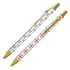 【IWI】RETRO時光系列 0.5mm中性筆- 台灣花磚博物館聯名版- 花見幸運