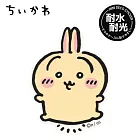 【日本正版授權】吉伊卡哇 防潑水 貼紙 日本製 Chiikawa - 兔兔