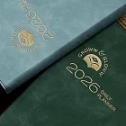 【Groww and Gloww】2026 未讀訊息 日帳本 上半冊潮汐藍+下半冊湖畔綠