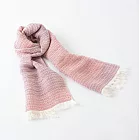 【日本ORIM今治毛巾】美濃和紙 透氣流蘇圍巾 ‧ 茜紅