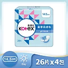 靠得住 蘆薈高透氧護墊 標準無香 26片X4包