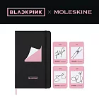 【MOLESKINE】x BLACKPINK 限量 L型橫線筆記本 (含簽名卡片)