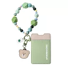 [星巴克]小熊串珠證件夾