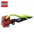 【日本正版授權】TOMICA 亞洲限定 NO.126 恐龍聯結車 長盒 玩具車 多美小汽車