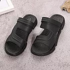 333家居鞋館 知性生活休閒拖鞋(2色) 黑26