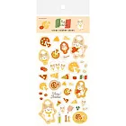 【日本Wa-Life】小廚房Viva Italia 透明貼紙 ‧ 披薩貓咪主廚