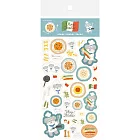 【日本Wa-Life】小廚房Viva Italia 透明貼紙 ‧ 義大利麵雪納瑞主廚