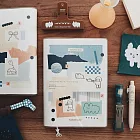 【右手超人】夢、靈感、小紙片／手帳／霧面書套