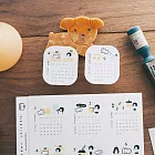 【右手超人】2026年 月曆貼紙