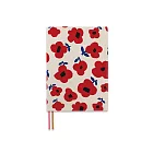 珠友官方獨賣 23.8CM高可調式書衣 01緋紅棉花