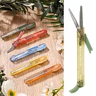 KOKUYO 草木悠游攜帶型剪刀- 綠