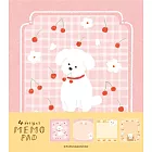 【日本Wa-Life】春限定｜便條紙 ‧ 櫻花與小白狗