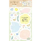 【日本Wa-Life】春限定｜留言貼紙4張入 ‧ 花朵