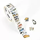 【日本bande】日本貼紙型和紙膠帶 ‧ 住在手帳裡的人們(貓咪)