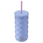 [星巴克]藍色菱格不鏽鋼TOGO冷水杯