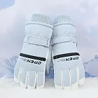 【KISSDIAMOND】韓系防風防水保暖手套(KDG-2321) FREE 灰藍