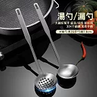 304火鍋勺 掛壁湯勺 過濾勺 (湯勺/漏勺 一組)