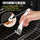 【美好家 Mehome】烤肉網彎勾清潔刷 爐灶刷 白色 3支