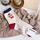 Kankoku韓國  叮叮噹聖誕襪子   * 米色