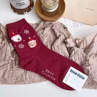 Kankoku韓國  叮叮噹聖誕襪子   * 紅色