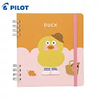 PILOT 限定 Brunch brother聯名 線圈筆記本  鴨子