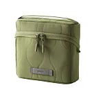 ELECOM BORSA絎縫可立式小物收納包L- 綠