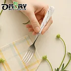 【OMORY】304簡約陶瓷柄餐叉- 大理石紋