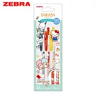 ZEBRA 三麗鷗家族限量聯名 SARASA CLIP鋼珠筆0.5 3色組 B