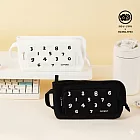 KOKUYO SOUSOU×Campus經典便攜手提式筆袋- 白