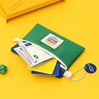 【韓國Livework】Come Here 耳機卡夾零錢包 ‧ 綠